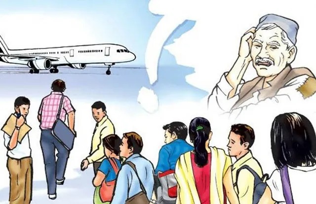 Nepali workers supported by Aapatmitra